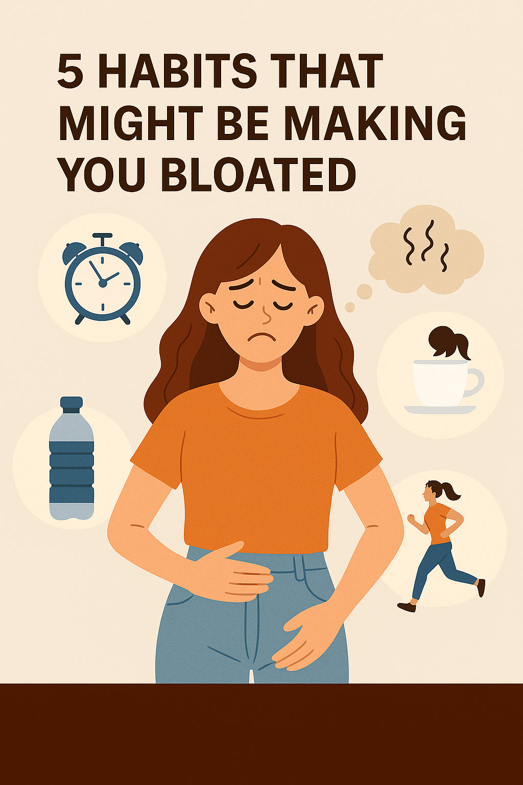 5 Habits That Might Be Making You Bloated (That Have Nothing to Do With Food)